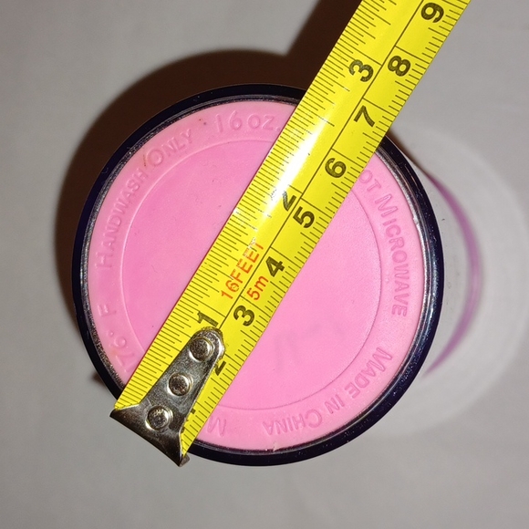 Lilly Pulitzer Let's Cha Cha multi print Summer 2013 pink lid 16 oz Travel mug - Picture 7 of 17